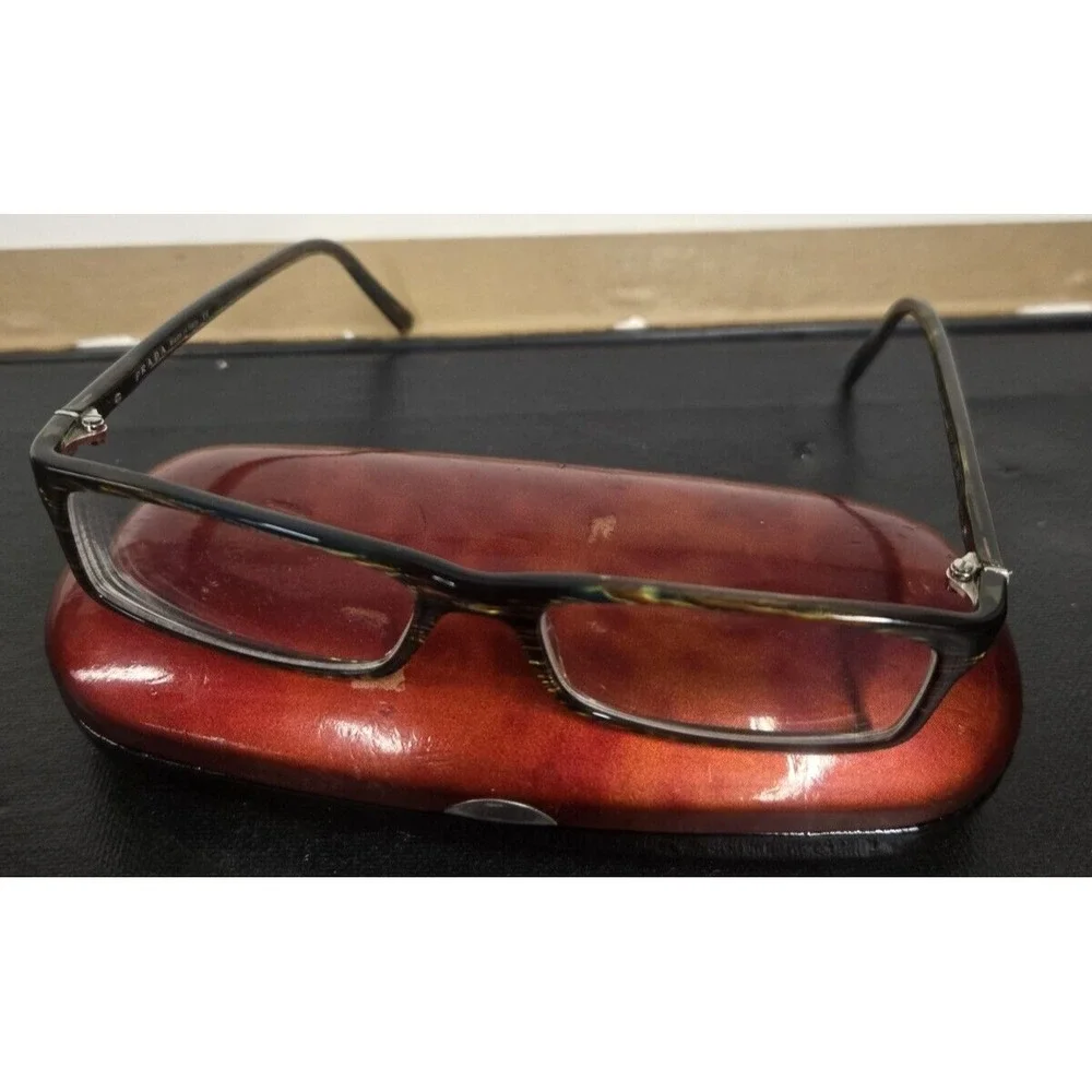 PRADA VPR 10G  52016 6ak-101 135 Eyeglasses,  Made In Italy glasses